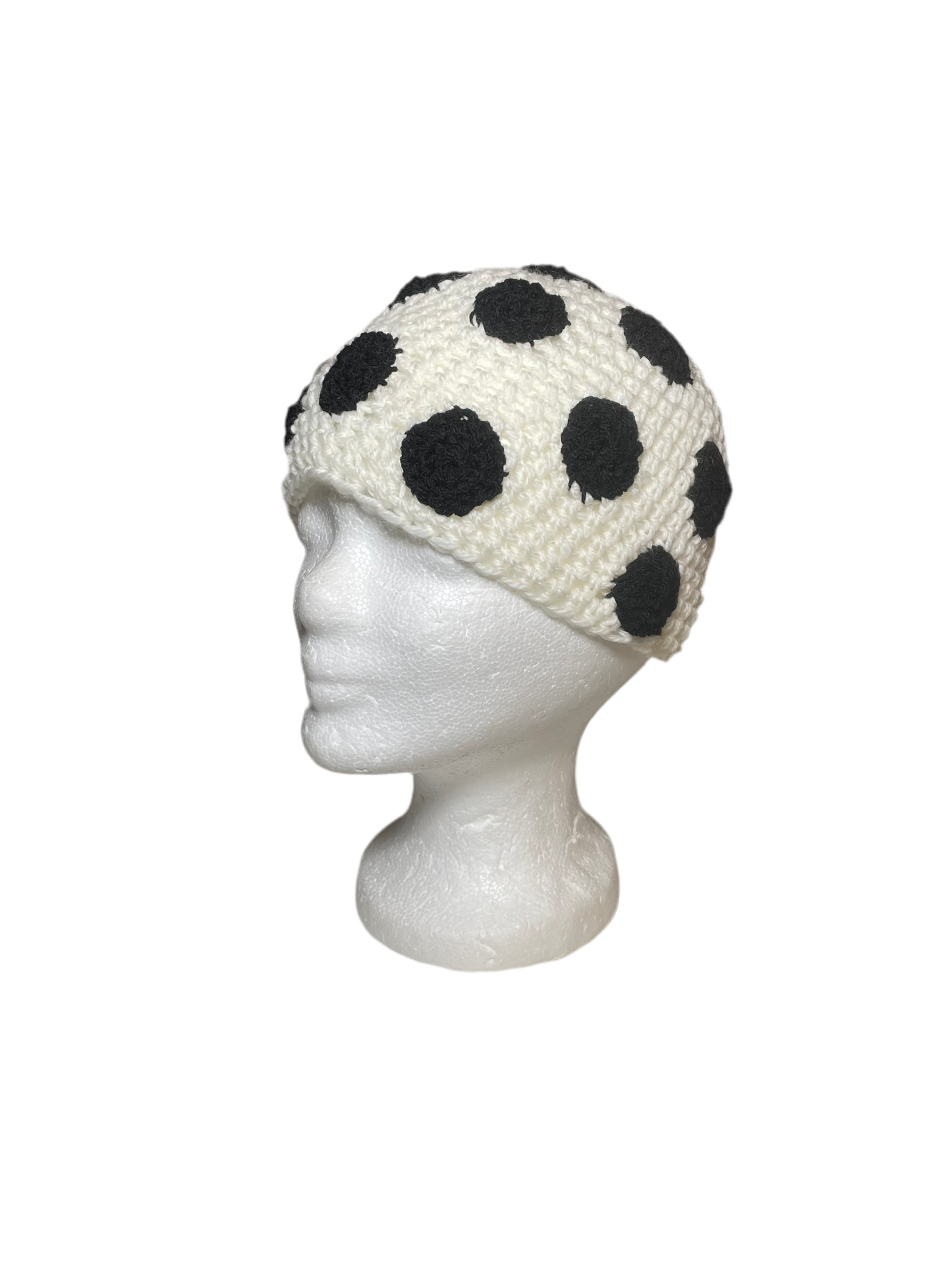 polka dot beanie