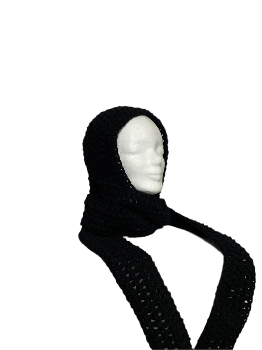 hooded scarf