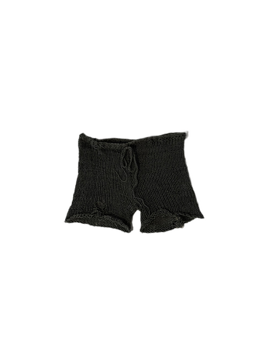 knit shorts