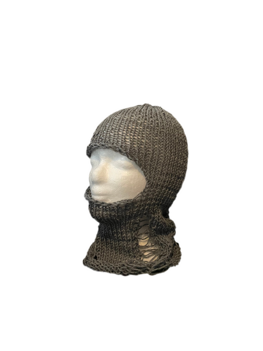 distressed balaclava