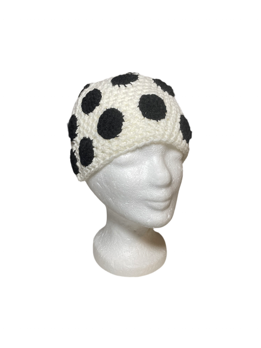 polka dot beanie